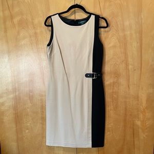 NWT Lauren Ralph Lauren Colorblock Dress‎